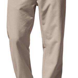 Men's Casual Pants Classic Fit Straight Legs Flat Front Twill Pants