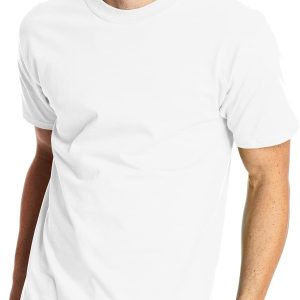 men t T-Shirt, Heavyweight Cotton Tee, 1 Or 2 Pack, Big & Tall
