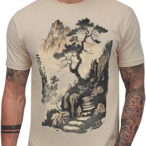 Graphic Tees for Men S - 4XL Premium Short Sleeve Colorful T-Shirts Trippy Space Designs