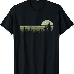 Trees Wildlife Nature Vintage Forest T-Shirt